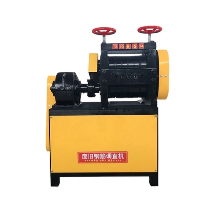 Détirer efficacement les barres de diamètre de 4-25 mm avec cette machine de redressement de barres d'acier