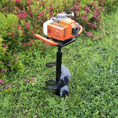 Puissant Cma7300 Benzine Earth Auger Forage Outil de creusement à deux temps 63cc Moteur à essence