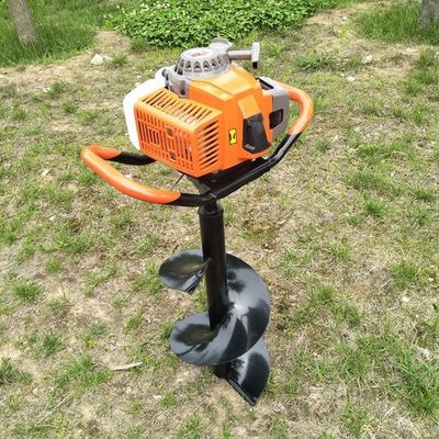 Puissant Cma7300 Benzine Earth Auger Forage Outil de creusement à deux temps 63cc Moteur à essence
