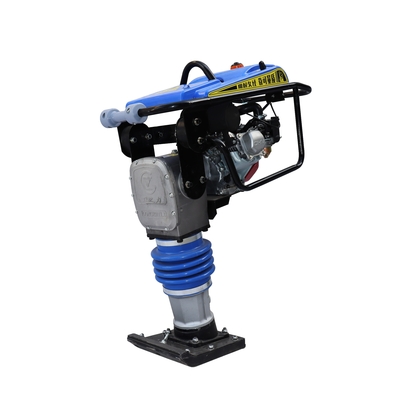 5.5hp moteur à essence Rammer de terre pour 75 kg Compaction Impact dans la conception électrique