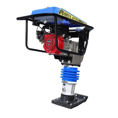 5.5hp moteur à essence Rammer de terre pour 75 kg Compaction Impact dans la conception électrique