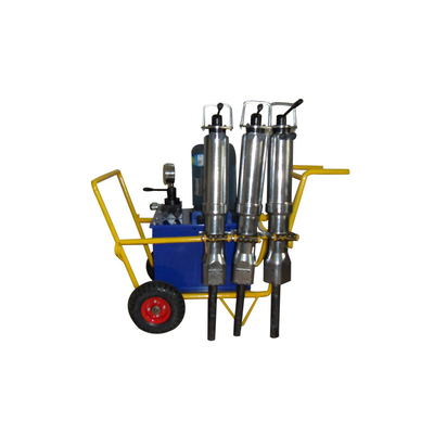 Station de pompage diesel hydraulique de 8 ch Splitter hydraulique pour le diamètre de forage de 42-50 mm