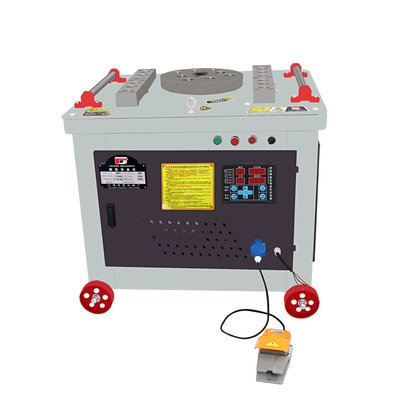 Machine de pliage électrique à profil rond pour barres d'acier des ateliers de réparation de machines