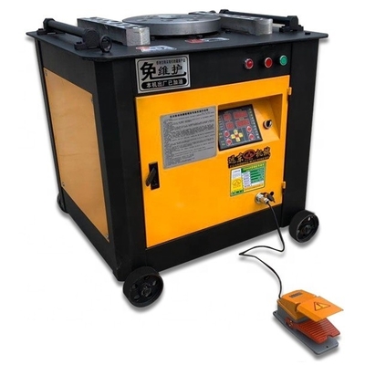Machine de pliage électrique à profil rond pour barres d'acier des ateliers de réparation de machines