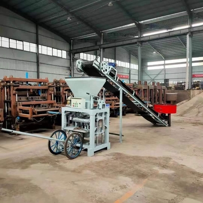 Machine de fabrication de briques à hydraforme à fonction automatique avec moule personnalisable
