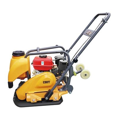 Compacteur de plaque diesel réversible 330 kg Compacteur de plaque avec une force centrifuge de 50 kn