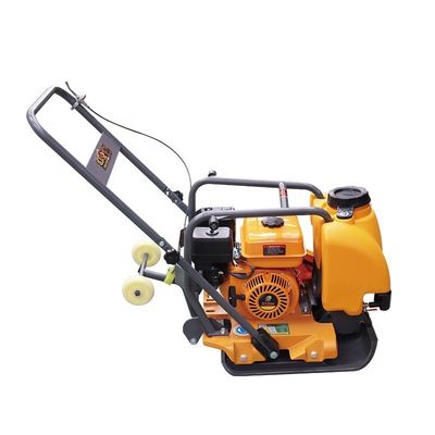 Compacteur de plaque diesel réversible 330 kg Compacteur de plaque avec une force centrifuge de 50 kn