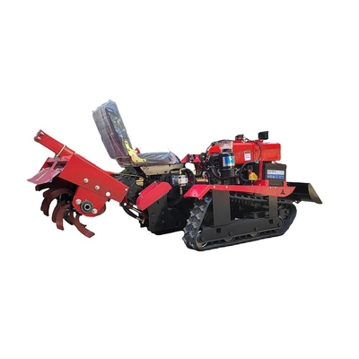 Accueil Largeur de travail 140 cm Transmission latérale Tracteur Tiller rotatif Cultivateur 1gln-140