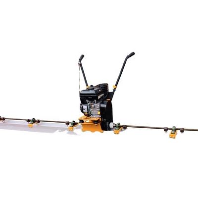 Équipement de construction routière vitesse vibrante réglateur de béton à vis avec réservoir de carburant de 3,6 litres