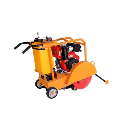 180 mm profondeur de coupe Machine de coupe de béton 4kw / 11hp / 25hp Pousse / marche automatique