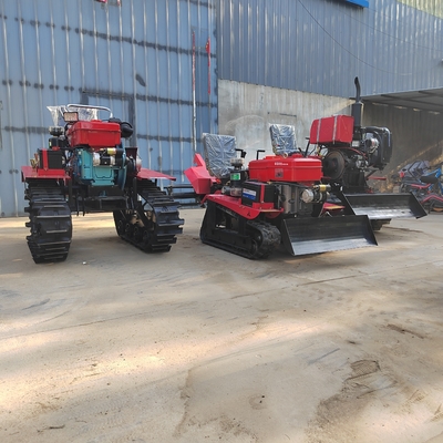 Tiller agricole Zambie Tracteur à main manuelle Tiller rotatif avec pièces de rechange