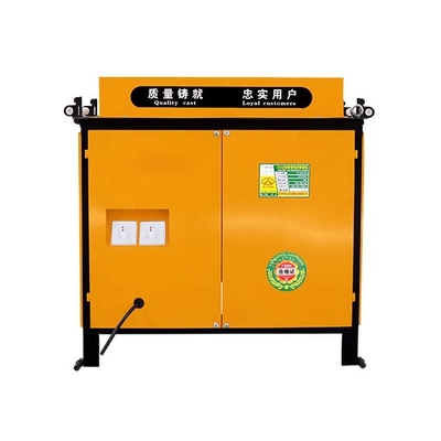 Machine de polissage de tubes en acier de poids de 162 kg pour éliminer la rouille des tubes carrés et des barres rondes