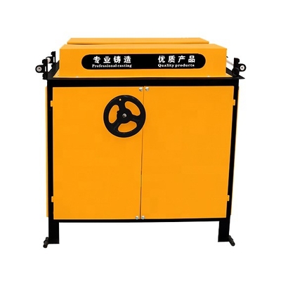 Machine de polissage de tubes en acier de poids de 162 kg pour éliminer la rouille des tubes carrés et des barres rondes