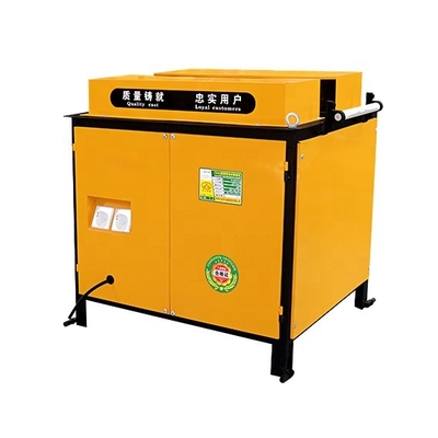 Machine de polissage de tubes en acier de poids de 162 kg pour éliminer la rouille des tubes carrés et des barres rondes