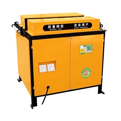 Machine de polissage de tubes en acier de poids de 162 kg pour éliminer la rouille des tubes carrés et des barres rondes