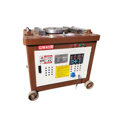 2023 GW50 Machine de pliage automatique à pédale CNC à barres d'acier pour acier rond et acier à fil