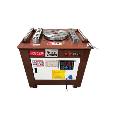 380V/220V précision GW50A Barre d'acier hydraulique machine de pliage 36mm acier fileté
