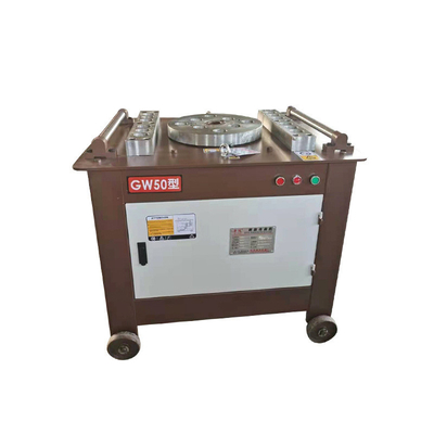 380V/220V précision GW50A Barre d'acier hydraulique machine de pliage 36mm acier fileté