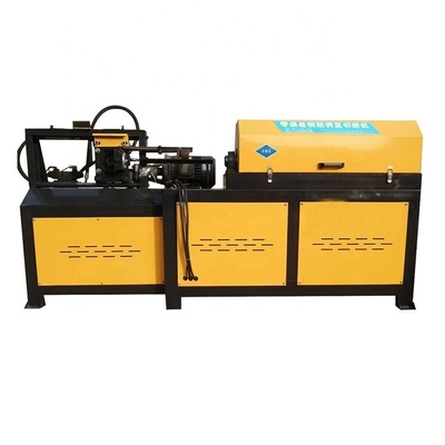Jaune 650KG personnalisé CNC Hydraulique filé Barre d'acier de redressement et de la machine de coupe