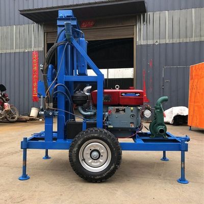 Machine de forage de puits d'eau portable au diesel pour le forage du noyau de l'extraction d'or Spt