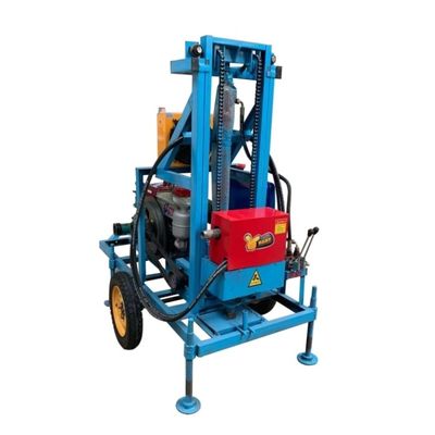 Machine de forage de puits d'eau à moteur à essence pour le forage de trous