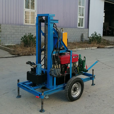 Machine de forage de puits d'eau à moteur à essence pour le forage de trous