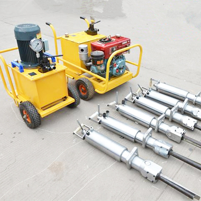 Yg Hydraulique Splitter de clins pour la rupture rapide de la roche de pierre et du béton 200 kg de poids