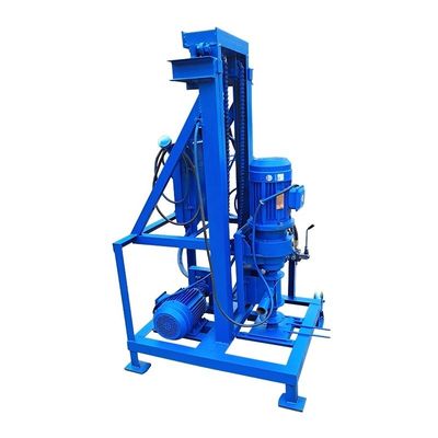 Profondeur de forage de 250 m Dème puits de forage de puits d'eau Machine de forage de puits de forage Technologie avancée