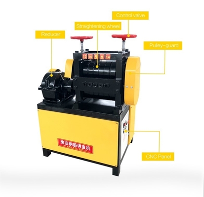 Fonction de redressement Machine de recyclage par CNC de barres d'armature pour ferraille et déchets de barres d'acier