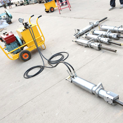 Découvrez le pouvoir de la fracturation de la roche avec la machine de fracturation de la pierre