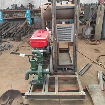 Machine hydraulique de forage de puits d'eau pour un diamètre de forage de 50 mm et pompe à boue