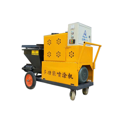 4kw de puissance moteur maison modulaire de ciment pulvérisateur de plâtre avec stuc de mastic pulvérisateur trémie