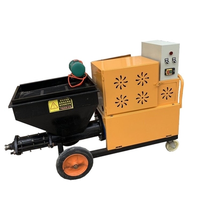 Machine à pulvériser le ciment et le mortier au moteur de 4 kW pour le plâtrage 1.52*0.68*0.95