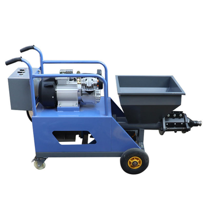 Machine à pulvériser le ciment et le mortier au moteur de 4 kW pour le plâtrage 1.52*0.68*0.95
