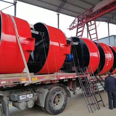Travaux de construction 10m3 réservoir hydraulique de béton mélangeur à vitesse de rotation de 8 r/min