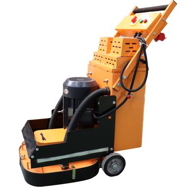 Machine de polissage de plancher de béton à disque unique avec disques de diamants/métal/résine