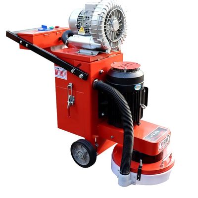 Machine de polissage de plancher de béton à disque unique avec disques de diamants/métal/résine