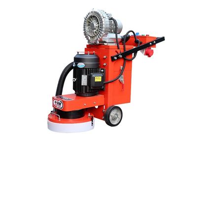 Machine de polissage de plancher de béton à disque unique avec disques de diamants/métal/résine