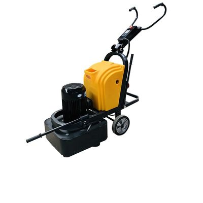 Machine de polissage de plancher de béton à disque unique avec disques de diamants/métal/résine