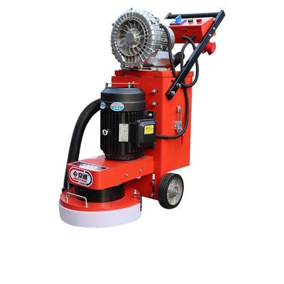 Machine de polissage de plancher de béton à disque unique avec disques de diamants/métal/résine