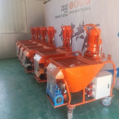 200 kg Capacité de la paroi de béton ciment machine à pulvériser le plâtre avec 15M distance verticale