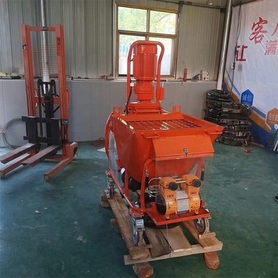 200 kg Capacité de la paroi de béton ciment machine à pulvériser le plâtre avec 15M distance verticale