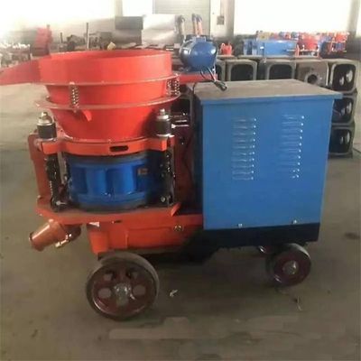 Utilisateur de pulvérisation de béton moelleux pour travaux de construction avec consommation d'air de 8 à 10 m3/min