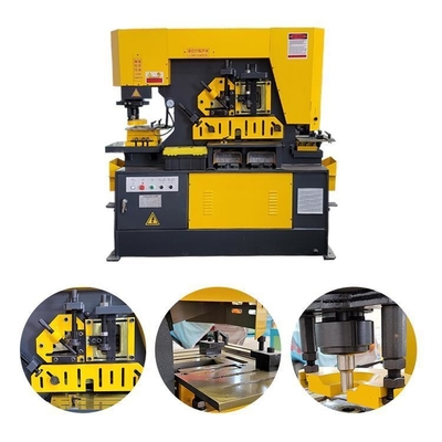 Équipement de découpe d'acier à profil hydraulique 35Y-180T avec source d'alimentation 1600*800*1800mm