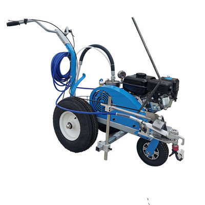 Machine de marquage routier à gaz de 85 kg, poussée à la main, à double ou à simple canon