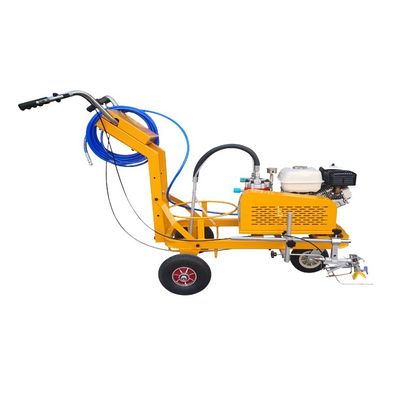 Machine de marquage routier à gaz de 85 kg, poussée à la main, à double ou à simple canon