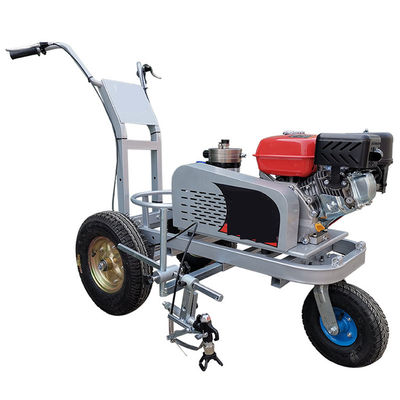 Machine de marquage routier à gaz de 85 kg, poussée à la main, à double ou à simple canon