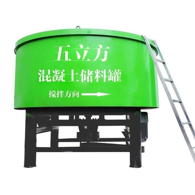 500L 800kgs Teka Turbine Concrete Pan Mixer pour le béton préfabriqué et le béton de base