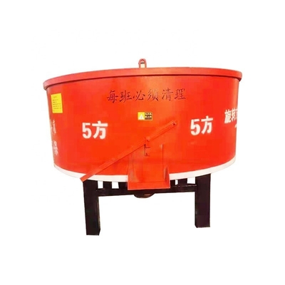 500L 800kgs Teka Turbine Concrete Pan Mixer pour le béton préfabriqué et le béton de base