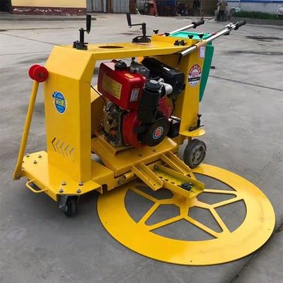 Machine de découpe circulaire de béton pour routes de 1350*730*850 mm à rayon de virage court